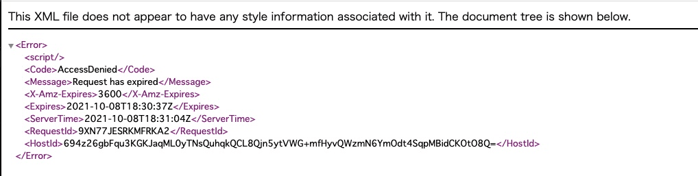 リンク切れになってしまった画像 URL へリクエストを飛ばす